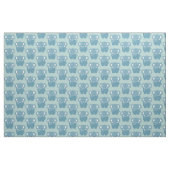 Elephant Muster Light Blue Stoff (Fat Quarter (45,7 x 55,9 cm))