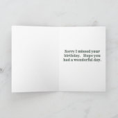 ELEPHANT/MY GEDÄCHTNIS IST NICHT, WAS ES KARTE (Innenseite)