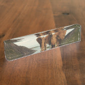 Elephant Namensplakette (Seite)