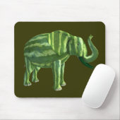 Elephant National Watermelon Day Mousepad (Mit Mouse)
