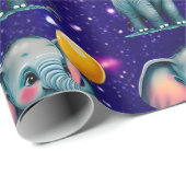 Elephant Niedlich Charming als Inspiriert Geschenkpapier (Rolleneckpunkt)
