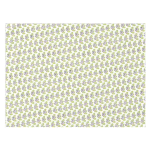 Elephant Niedlich Gender Neutral Baby Shower Tischdecke (Vorderseite (Horizontal))