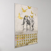 Elephant Nomad Modernes Druckmuster Foliendrucke (Ablage )