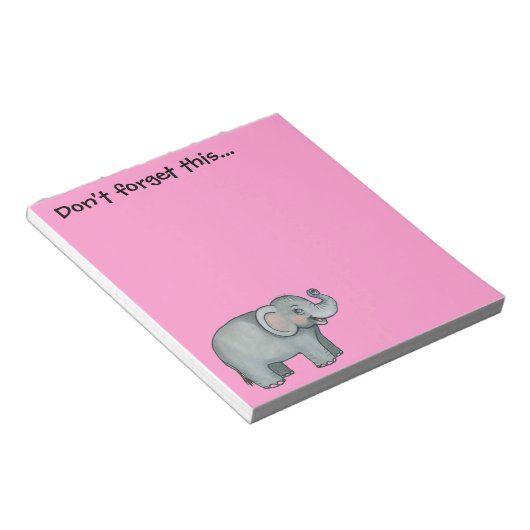 Elephant Note Pad Notizblock (angewinkelt)