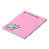 Elephant Note Pad Notizblock (Rotiert)