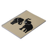Elephant Notebook Custom Colors - Text Notizblock (Linke Seite)
