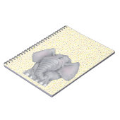 Elephant - Notebook Notizblock (Linke Seite)