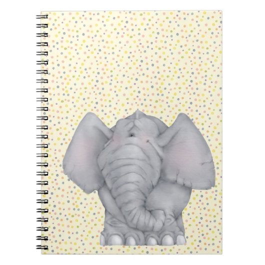 Elephant - Notebook Notizblock (Vorderseite)