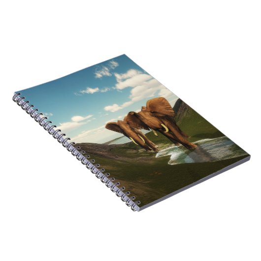 Elephant Notizblock (Rechte Seite)