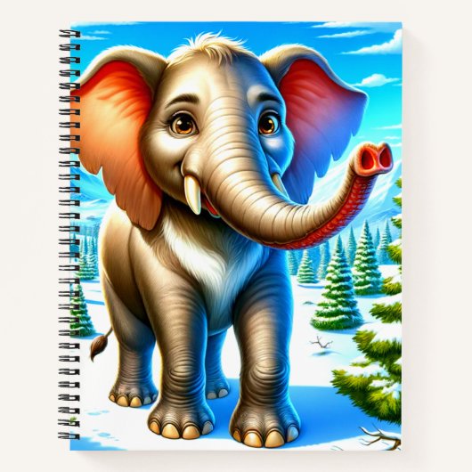 Elephant Notizblock (Vorderseite)