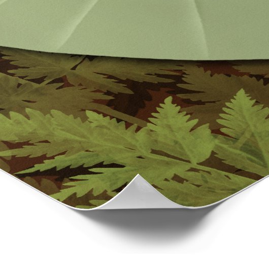 Elephant Oars Fantasy Pflanze Poster (Ecke)