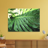 Elephant Ohr Pflanze Canvas Print Leinwanddruck (Insitu (Wohnzimmer))
