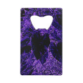 Elephant Ohrleaf Tief Lila Geldbeutel Flaschenöffner (Vorderseite)