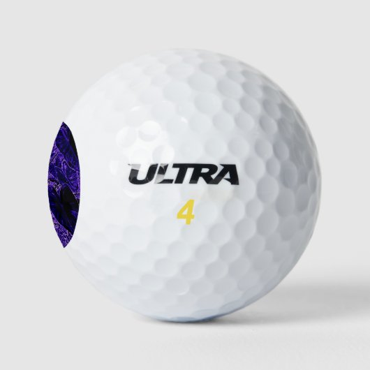 Elephant Ohrleaf Tief Lila Golfball (Logo)
