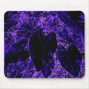 Elephant Ohrleaf Tief Lila Mousepad