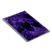 Elephant Ohrleaf Tief Lila Notizblock (Rechte Seite)