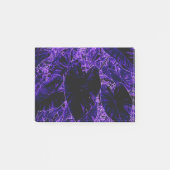 Elephant Ohrleaf Tief Lila Post-it Klebezettel (Vorderseite)