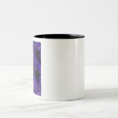 Elephant Ohrleaf Tief Lila Zweifarbige Tasse (Mittel)