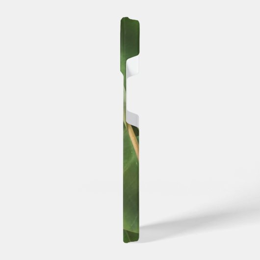 Elephant Ohrleaf | Tropische grüne Blätter iPhone Hülle (Linke Seite)