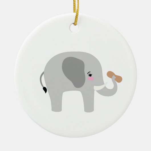 Elephant Ornament (Vorne)