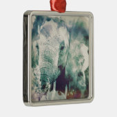 Elephant Ornament Aus Metall (Rechts)