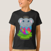 Elephant Osterei T-Shirt (Vorderseite)
