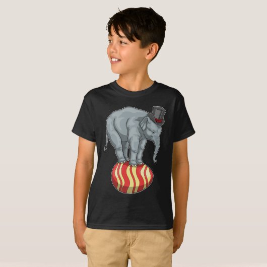 Elephant Ostereier Circus T-Shirt (Vorne ganz)