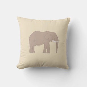 Elephant Painting Safari IllustrationThrow Kissen
