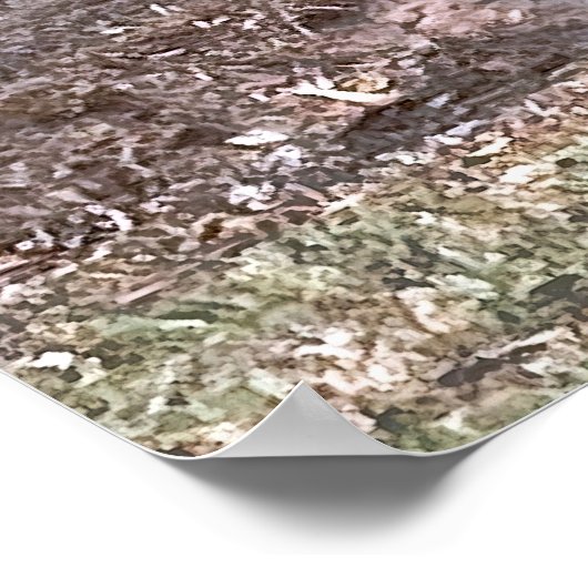 Elephant Pair Poster (Ecke)