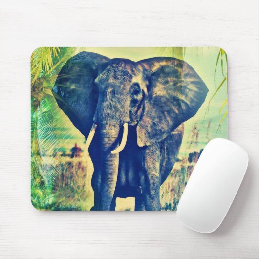 Elephant Palms Mousepad (Mit Mouse)