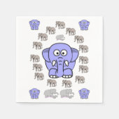 Elephant Paper Napkins Serviette (Vorderseite)
