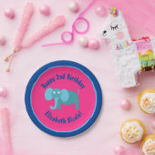 Elephant Paper Tellers Animal Birthday Party Pappteller (Party)