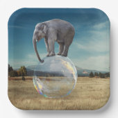 Elephant Pappteller (Vorderseite)