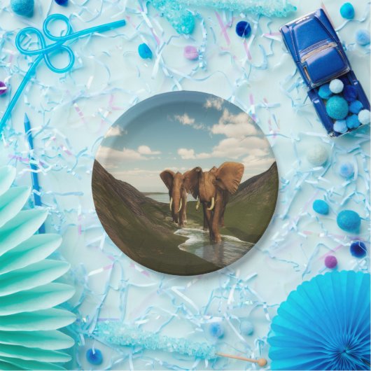 Elephant Pappteller (Party)