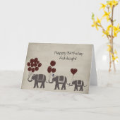 Elephant Parade Karte (Gelbe Blume)