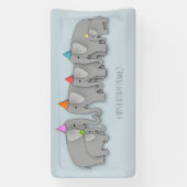 Elephant Party Banner (Vertikal)