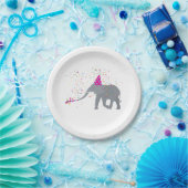Elephant Partying - Tiere mit Party Pappteller (Party)