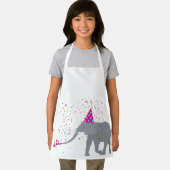 Elephant Partying - Tiere mit Party Schürze (Insitu)