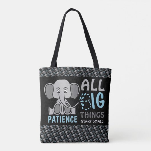 Elephant Patience Tasche (Rückseite)