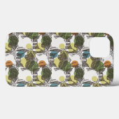 Elephant Pattern Case-Mate iPhone Hülle (Rückseite (Horizontal))