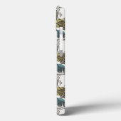 Elephant Pattern Case-Mate iPhone Hülle (Rückseite / Links)