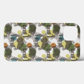 Elephant Pattern Case-Mate iPhone Hülle (Rückseite (Horizontal))