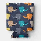 Elephant Pattern Dosenkühler (Vorderseite)