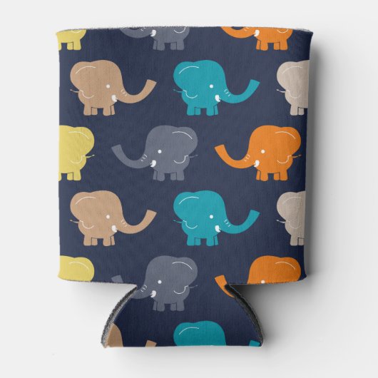Elephant Pattern Dosenkühler (Vorderseite)