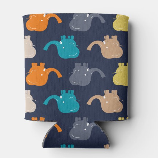 Elephant Pattern Dosenkühler (Rückseite)