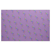 Elephant Pattern Fabric Stoff (Fat Quarter (45,7 x 55,9 cm))