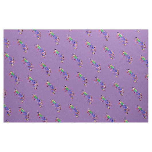 Elephant Pattern Fabric Stoff (Fat Quarter (45,7 x 55,9 cm))