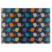 Elephant Pattern Schneidebrett (Vorderseite)