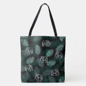 Elephant Pattern Tasche (Vorderseite)