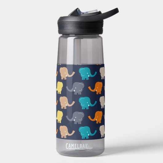Elephant Pattern Trinkflasche (Links)
